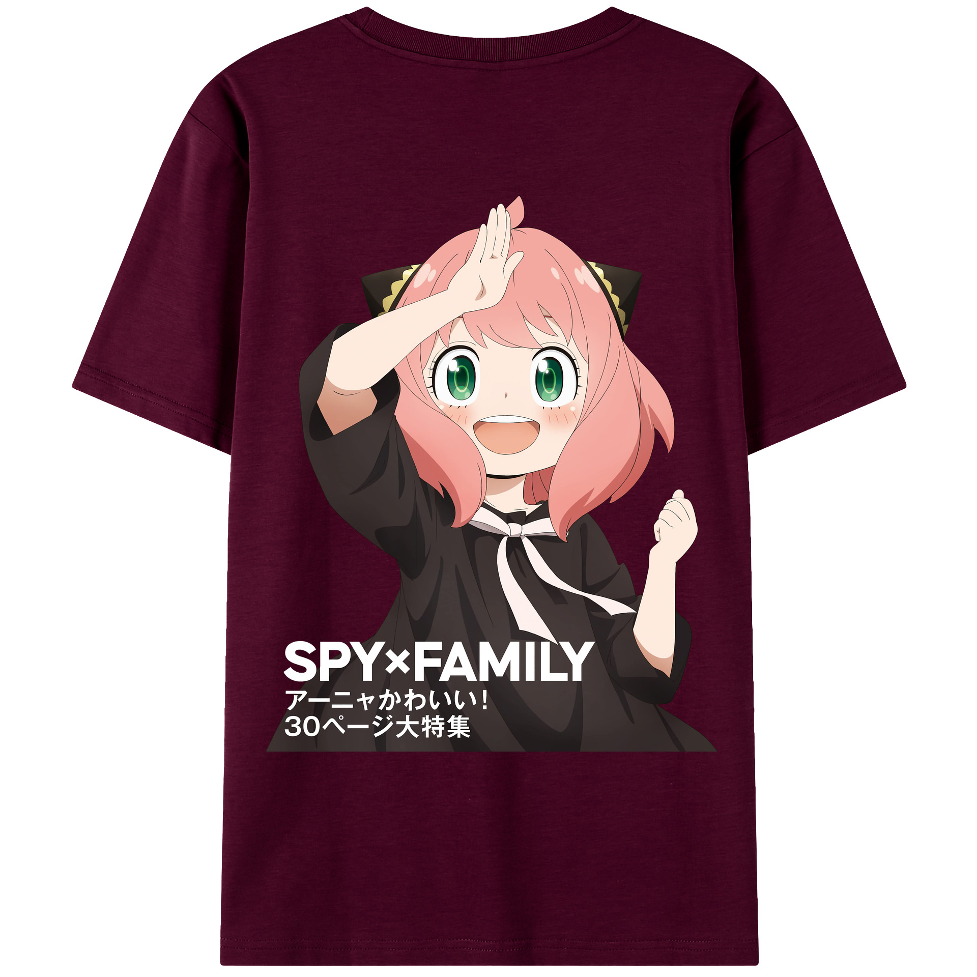 （画像用） SPY×FAMILY间谍家家酒 レディース半袖Tシャツ(バックプリント)